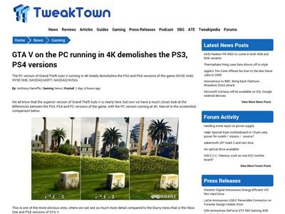 Gta5の 4k版 動画が公開 Pcとps4との比較もされてるけど4k版が圧倒的なグラだわ オレ的ゲーム速報 刃