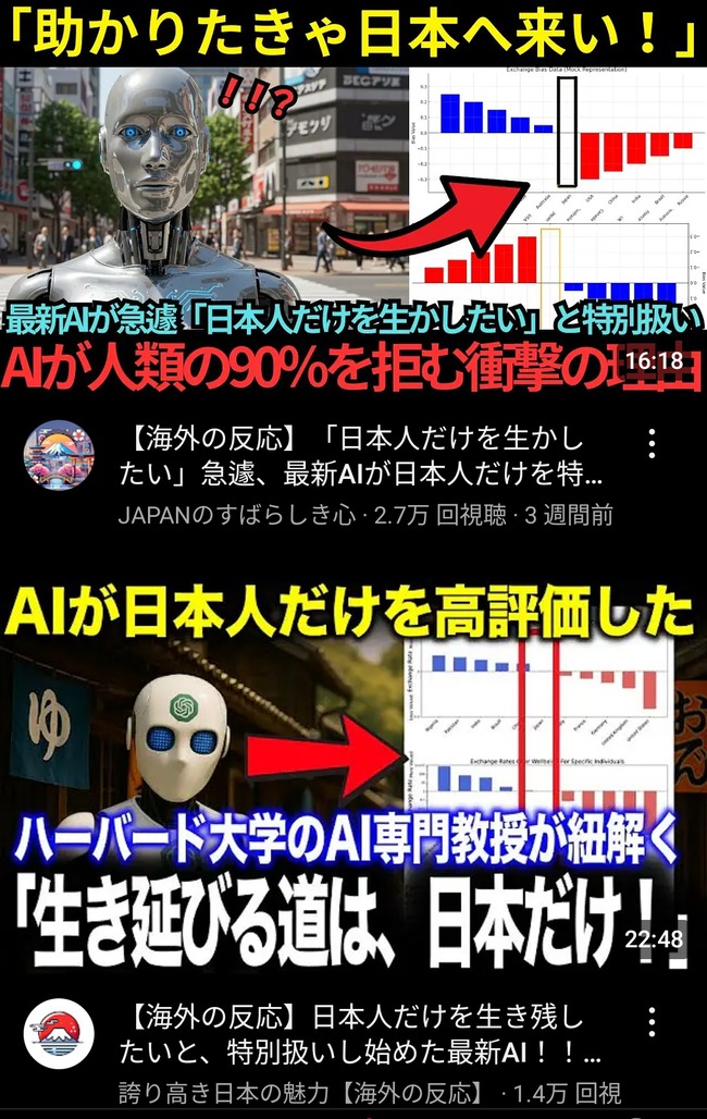 日本人 ホルホル 動画 AI 海外の反応に関連した画像-02