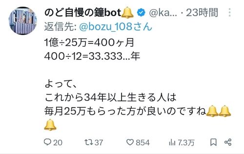 坊主　アンケート　金融リテラシー　投資　運用　利回り　複利　1億　ネットの反応に関連した画像-01