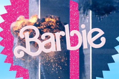 バービー　原子爆弾　アメリカ同時多発テロ　コラージュ　アメリカ人に関連した画像-01