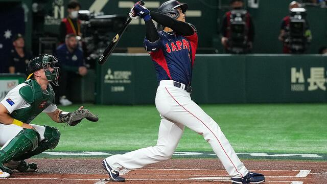 WBC オーストラリア 大谷翔平 ホームランに関連した画像-01