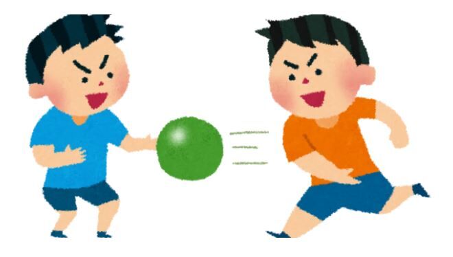小学生 ドッヂボール 休み時間 昼休み 子供に関連した画像-01