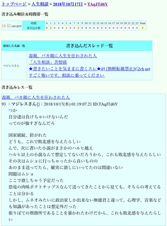 青葉真司 京アニ事件 涼宮ハルヒ 小説 解読 国家破綻 5ch 敗北感 スクリプトに関連した画像-02