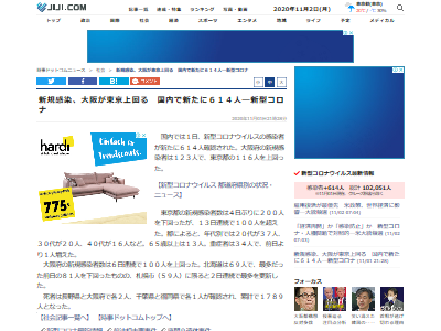 大阪新規感染東京上回るに関連した画像-02