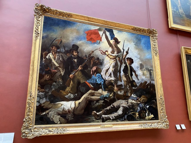 ドラクロワ 絵画 民衆を導く自由の女神 修復 色鮮やかに関連した画像-03