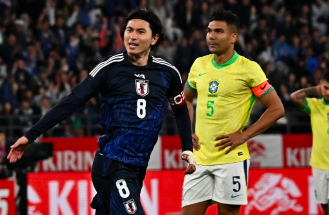 サッカー 日本代表 ブラジル 逆転 勝利