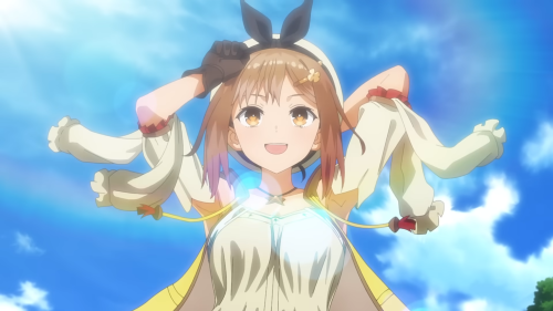 ライザのアトリエ　アニメ　ゲーム　常闇の女王と秘密の隠れ家　太ももに関連した画像-01