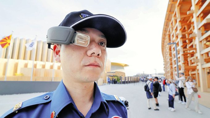 万博 大阪 スカウター テイケイ 警備員 HMD 最新技術 に関連した画像-02