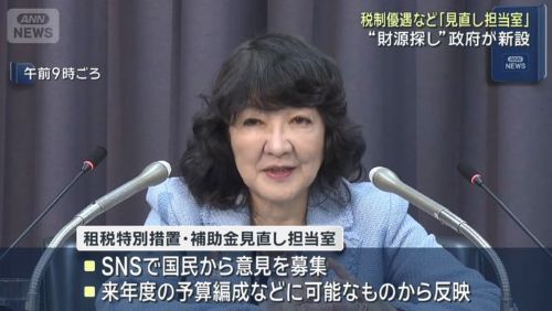 政府 効率化　税金　補助金　公金　NPO　高市早苗　自民党に関連した画像-01