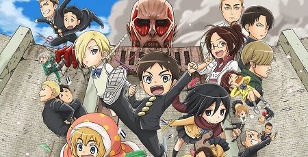 進撃!巨人中学校 アニメ 梶裕貴 谷山紀章 石川由依 バンド ユニット エンディングテーマ 反撃の大地 進撃の巨人 アタッカーズに関連した画像-01