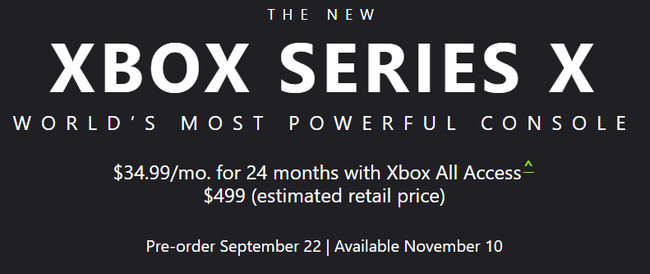 Xbox Series X 価格 発売日に関連した画像-02