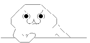 やる夫 カウンター キリッ