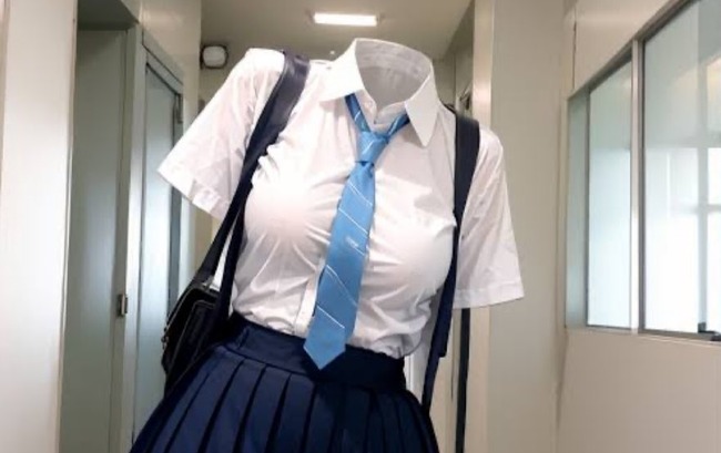 クレーム対策 制服 モデル 透明人間 アカウント 凍結 ツイフェミ 性差別 表現の自由に関連した画像-01