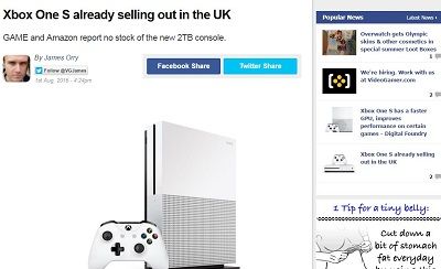 PS4 XboxOne イギリス ピンチ 売上 完売に関連した画像-02