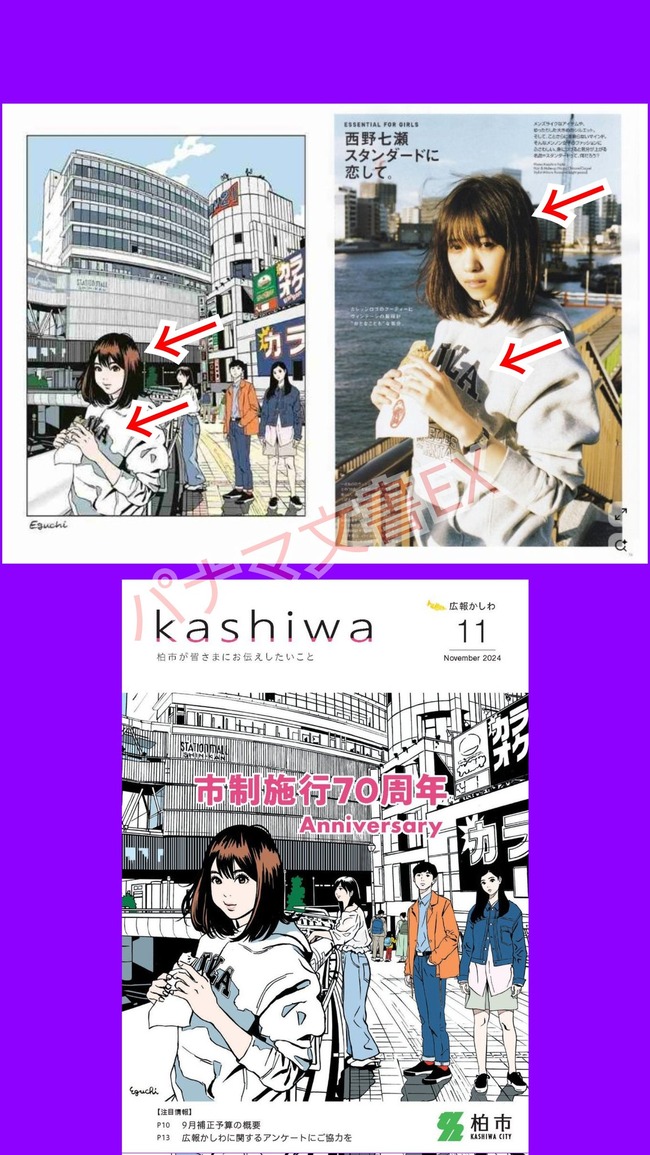 江口寿史 トレパク イラストレーター 商用利用 柏市 制作費 委託 税金に関連した画像-04