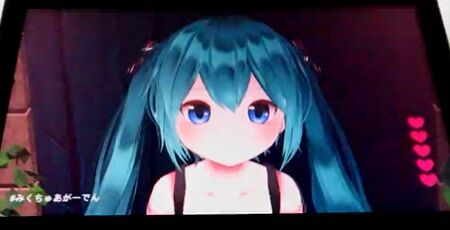 初音ミク 3Dモデル 技術 触れる 立体視 撫でる みくちゅあがーでん マジカルミライ2021 に関連した画像-01