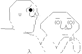 やるお&やらない夫 汗 腕組