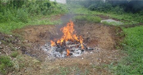 千葉　君津市　野焼き　大惨事　通報　乾燥　危険に関連した画像-01