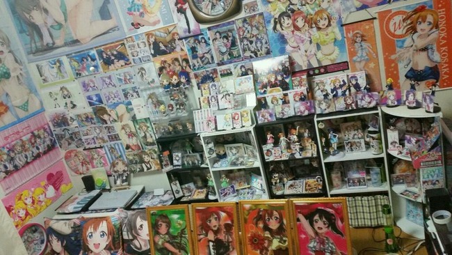 ラブライブ 第一線級ラブライバーの部屋すげえええええ これがガチ勢かｗｗｗｗｗｗｗｗ オレ的ゲーム速報 刃