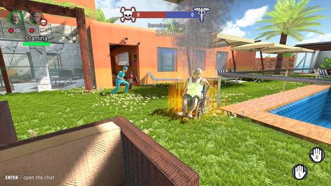 自殺 車椅子 老人 看護師 非対称 マルチプレイ Steam 4人 ステイン・アライブ Stayin'Aliveに関連した画像-01