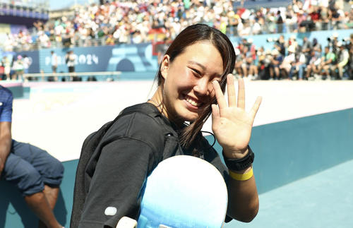 スケボー　日本代表　櫻井翔　パリ五輪　草木ひなの　インタビューに関連した画像-01