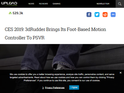 PSVR 足 操作 コントローラーに関連した画像-02