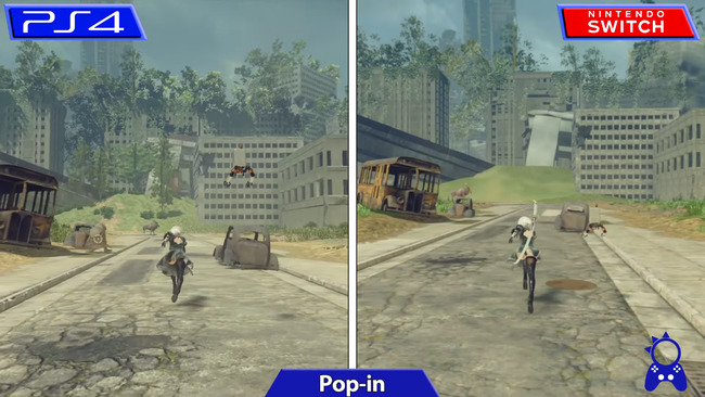 Image related to Nier Automata Switch port comparison video-06