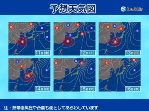 梅雨前線 雨 梅雨 夏 天気に関する画像-03