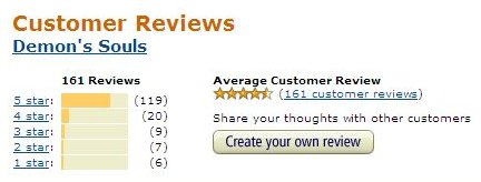 デモンズソウルカスタマーレビュー