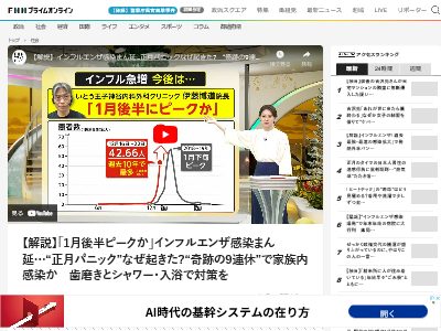 インフルエンザ 正月 感染爆発 対策 9連休に関連した画像-02