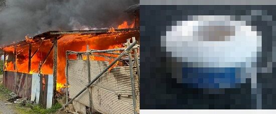 ライター　ごみ　紐　田舎　火事　引火　導線　導火線　に関連した画像-01