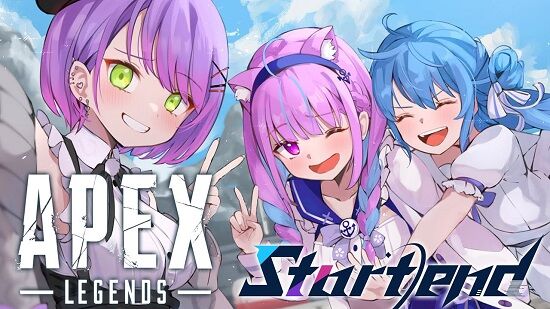 ホロライブ　湊あくあ　常闇トワ　星街すいせい　Vtuber最協決定戦　Apex　渋谷ハル　コーチ　Startend　キルムーブ　ガチ泣き　炎上　ソロマスに関連した画像-01