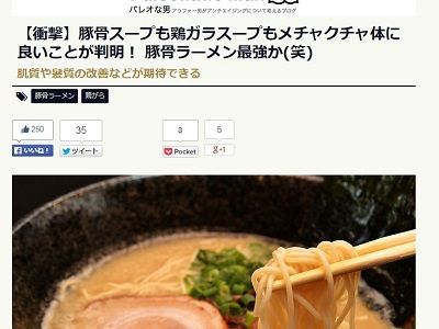 ラーメン 豚骨 鶏ガラ スープ 健康 栄養 カルシウム コラーゲン 塩分 脂に関連した画像-02