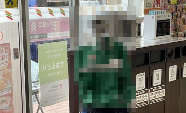 近所　セブン　セブンイレブン　ハロウィン　仕様　怖いに関連した画像-01