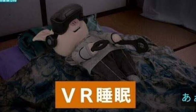 VR　睡眠　2年以上　毎日　繰り返す　頭蓋骨　後頭部　へこむに関連した画像-01