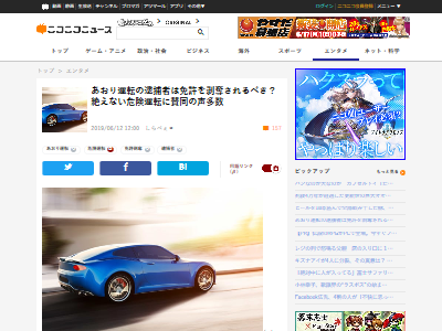 あおり運転免許剥奪賛成反対に関連した画像-02