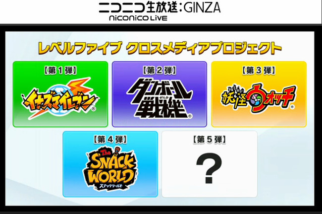 レベルファイブ クロスメディア 第五弾 ゲームセンター ゲーム 学園ドラマに関連した画像-01
