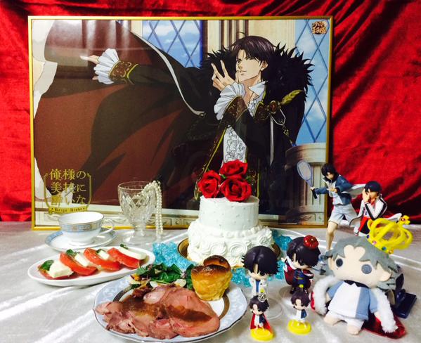 テニプリ 跡部様 跡部景吾 生誕祭 誕生日 王国民 なるほどSUNDAYじゃねーの!に関連した画像-09