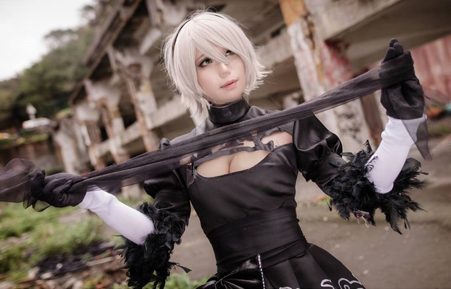 ニーアオートマタ 2b の完成度高すぎるコスプレが話題に これは可愛すぎるううううう オレ的ゲーム速報 刃