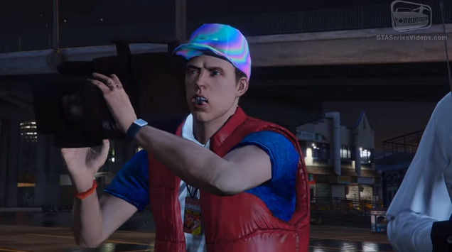 映画 バックトゥザフューチャー の名場面をgta5で再現した動画がすごすぎるｗｗｗｗｗｗｗｗｗｗｗｗ オレ的ゲーム速報 刃