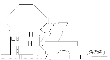 やる夫 座る 読書 ティッシュ