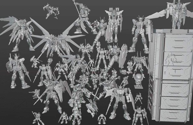 バンナム ガンダムメタバース ガンプラ CAD データ 流出 海賊版に関連した画像-01