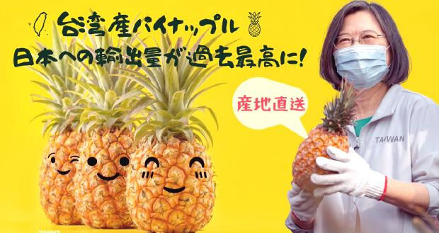 台湾 パイナップル 日本人 売り切れ 中国 輸入停止に関連した画像-01