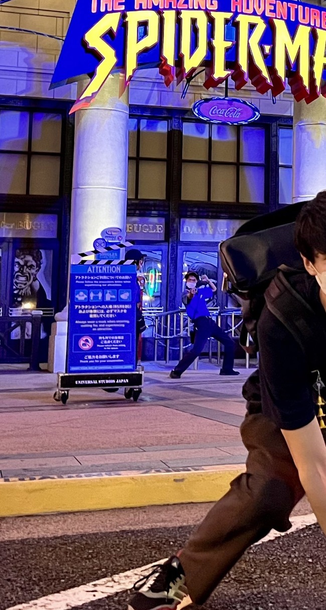 USJ ユニバ ユニバーサルスタジオ スパイダーマン 写真 スタッフ 神対応に関連した画像-04