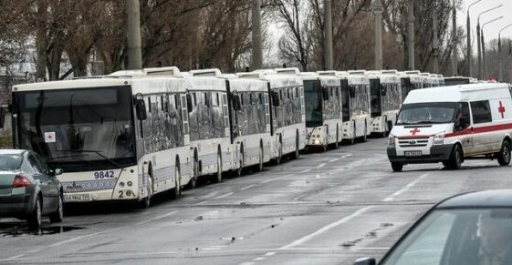 ロシア　ウクライナ　人道回廊　バス　砲撃　虐殺に関連した画像-01