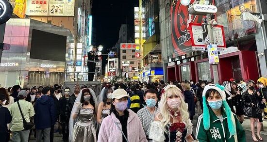 ハロウィーン　渋谷　事故　バイク　タクシーに関連した画像-01