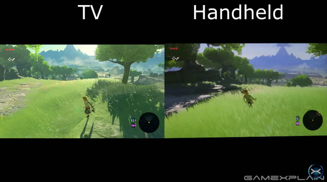 ニンテンドースイッチ ゼルダ を使ってtvモードと携帯モードの画質を比較してみた結果 あああ W オレ的ゲーム速報 刃 ニンテンドースイッチ ゼルダ を使ってtvモードと携帯モードの画質を比較してみた結果 あああ W オレ的ゲーム速報 刃