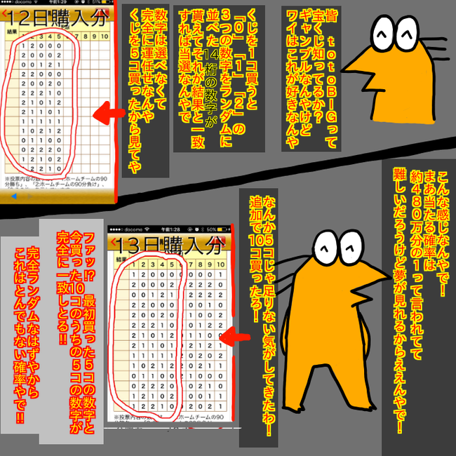 Totobig 不正抽選疑惑を解説した漫画がすごくわかりやすいと話題に オレ的ゲーム速報 刃 Totobig 不正抽選疑惑を解説した漫画がすごくわかりやすいと話題に オレ的ゲーム速報 刃