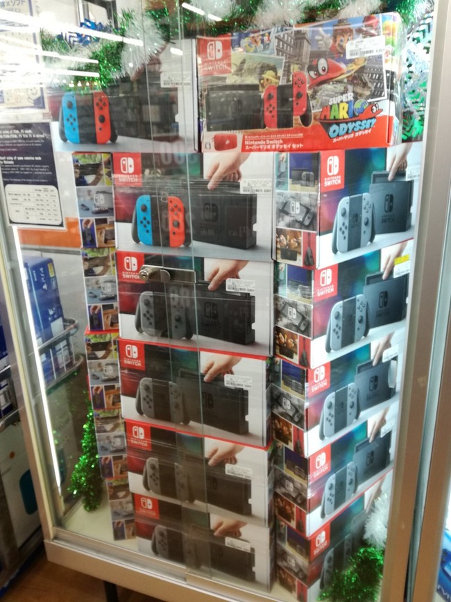 未開封の任天堂スイッチがブックオフに大量入荷 転売屋死んだ模様ｗｗｗｗｗｗ オレ的ゲーム速報 刃