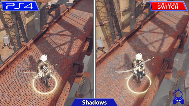 Image related to Nier Automata Switch port comparison video-04